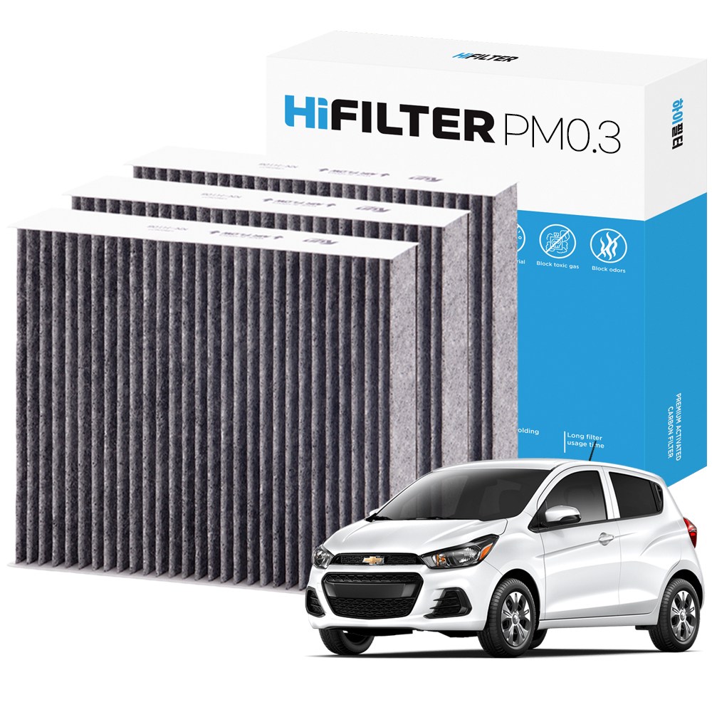 2+1 하이필터 PM 0.3 활성탄 자동차 에어컨 필터 쉐보레 11,610원