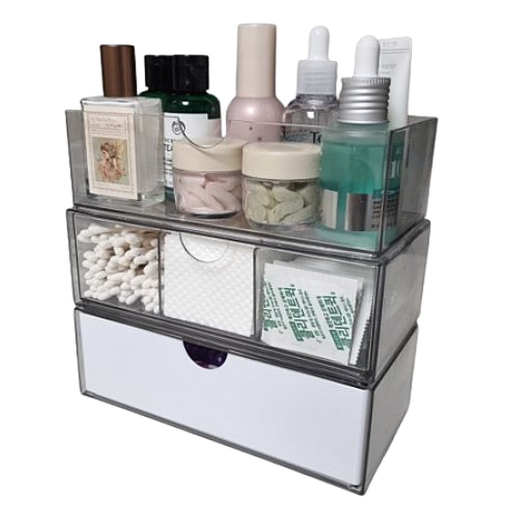 라이크홈즈 서랍형 미니 욕실수납장 화장품 정리함 3단 15,350원