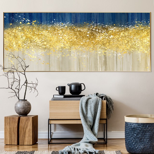 돈들어오는 황금 돈나무 그림 인테리어 거실 대형 그림액자 집들이선물 개업선물, 무광실버 299,000원