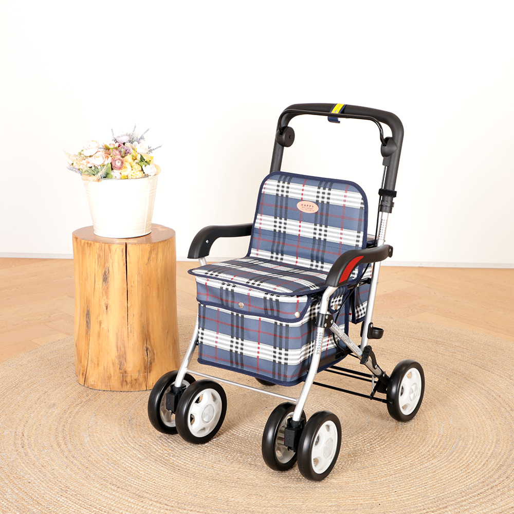 NEWELL T-500 실버카 보행보조차 노인 보행차 할머니유모차 접이식 보행기, 1개 125,000원