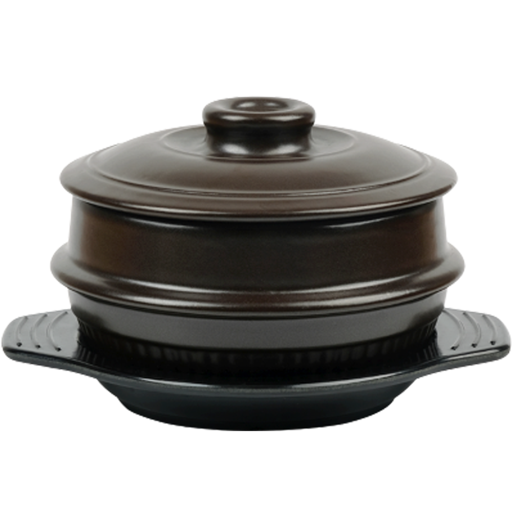 해피정 진뚝배기 직화찌개솥 해장기A 뚜껑형 3호 + 멜라민 받침 세트 11,930원