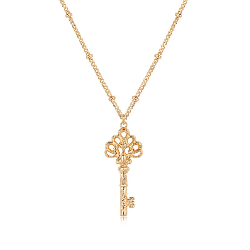 FETTERO 14k 도금 골드 왕관 열쇠형 목걸이 무알러지 무변색 22,980원