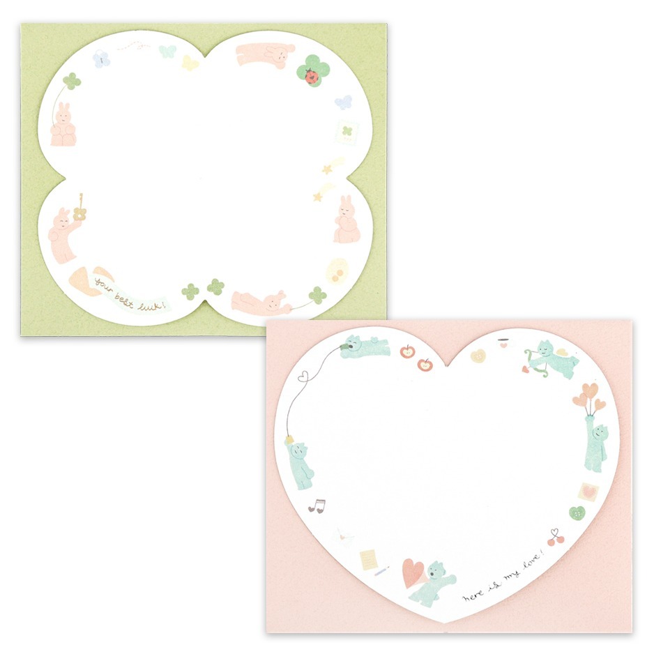 대시앤도트 리틀 모먼트 메시지 카드 2종 세트 7,000원