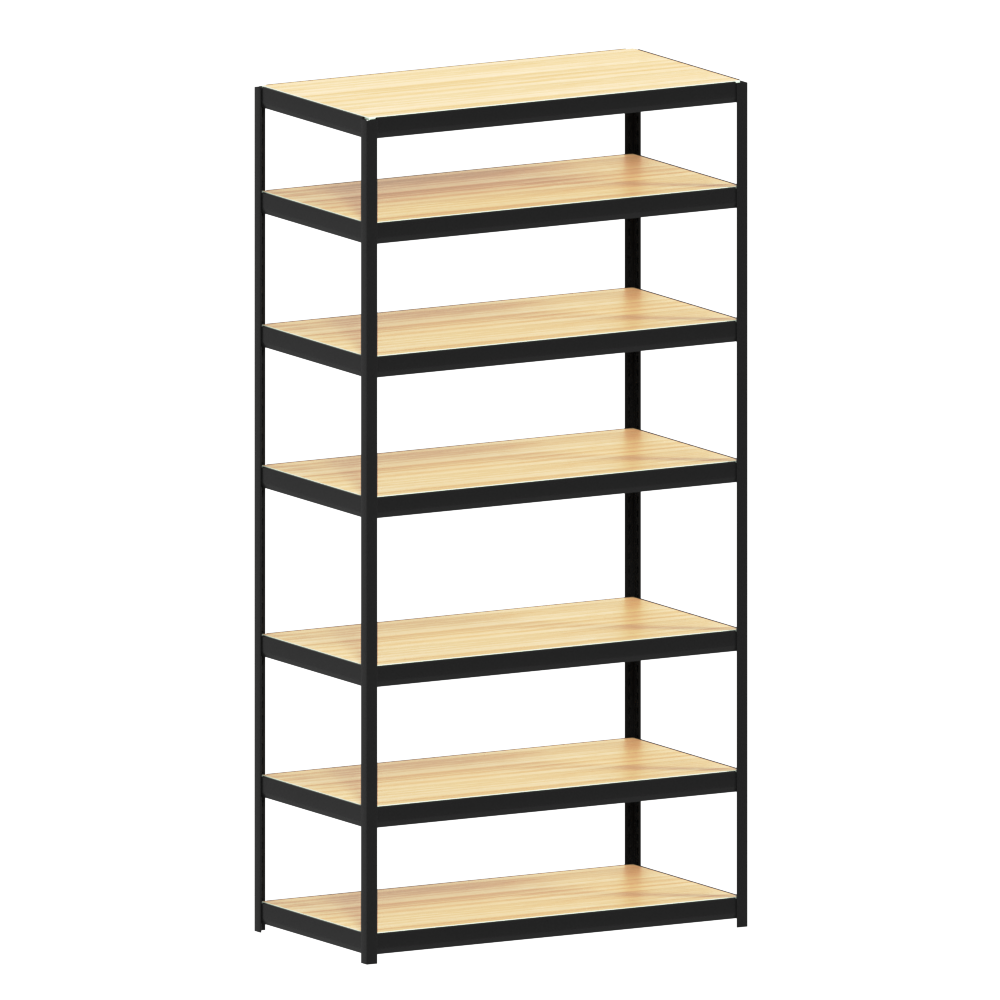 몬스터랙플러스 1200x600x2400 7단 철제 선반 수납장 조립식 앵글 224,550원