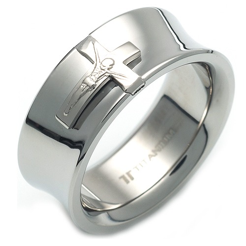 [타티아스] T-990 [묵주반지] 티타늄 묵주 반지 305,000원