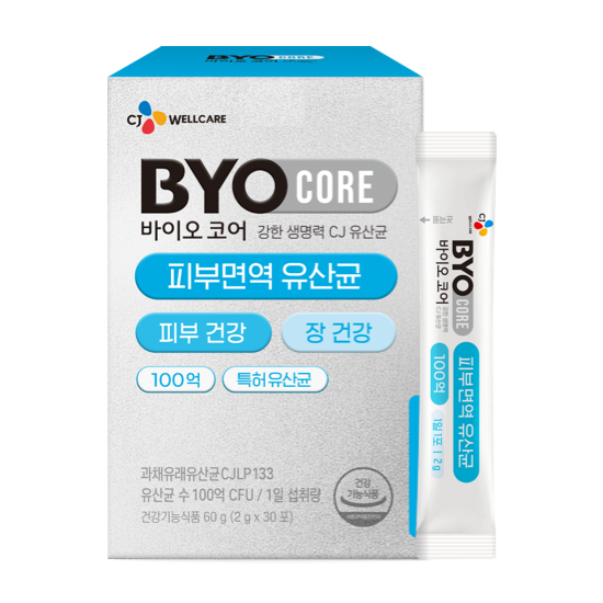 BYO 코어 피부면역 유산균 30p, 60g, 1개 12,310원