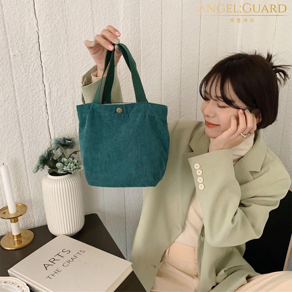 1+1 코듀로이 미니에코백 니트손가방 골덴 토트백 숄더백 데일리 10,800원