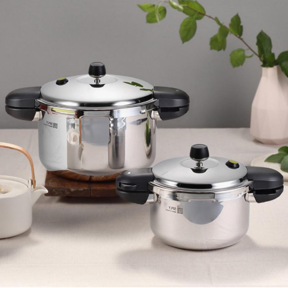 풍년 하이클래드 뉴파이브 인덕션 IH 통5중 압력솥 압력밥솥 4인용 6인용 8인용 10인용 스테인레스 스텐 214,400원