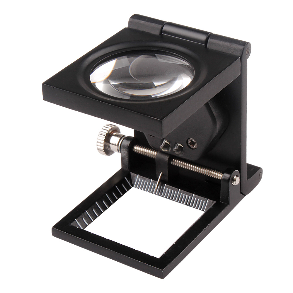 8X 섬유 확대경 LED 리넨테스터 분해경 돋보기 접이식 루페 9,500원