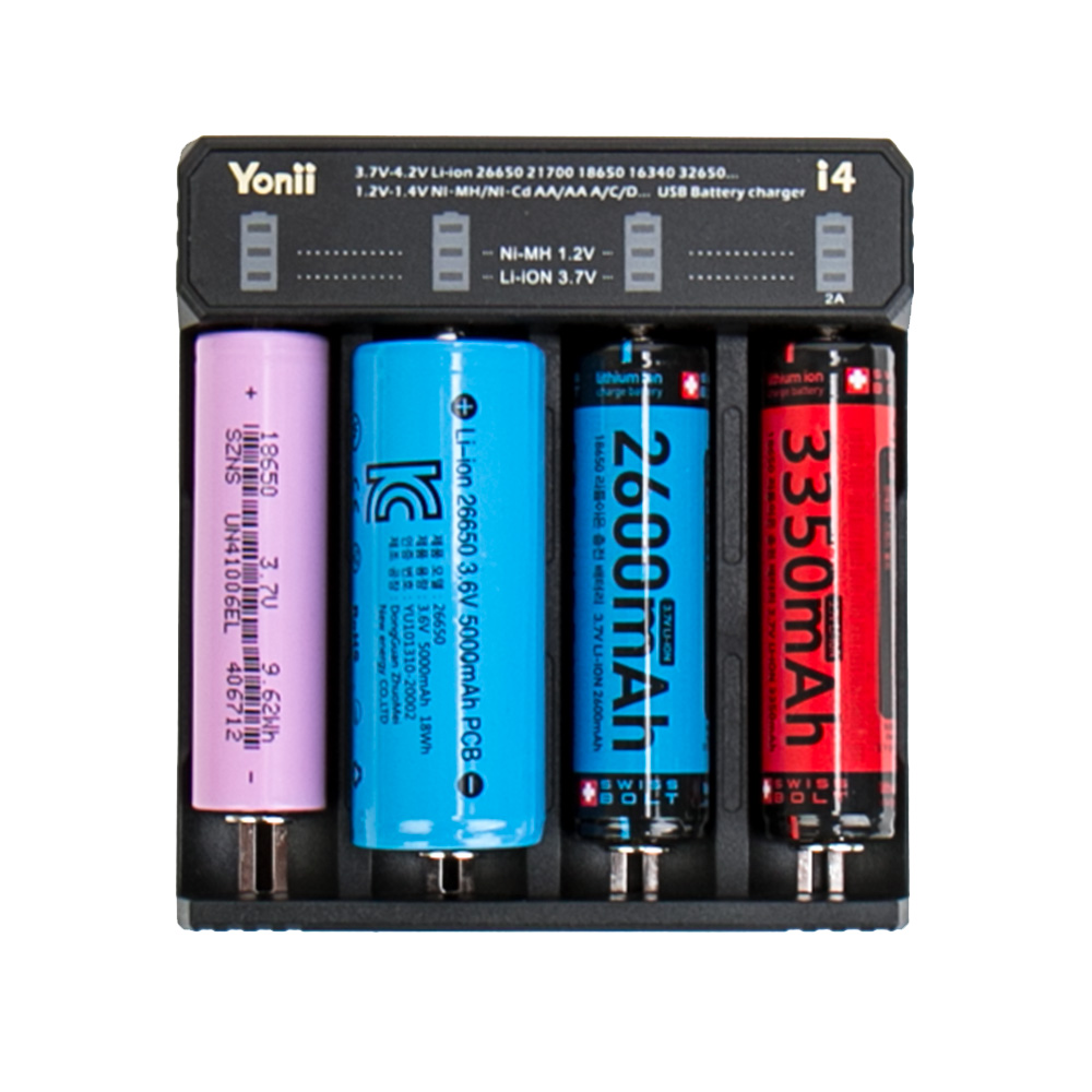 18650 충전지 배터리 충전기 4구 신형 C타입 PD 지원 NI-CD NI-MH 지원 14,000원