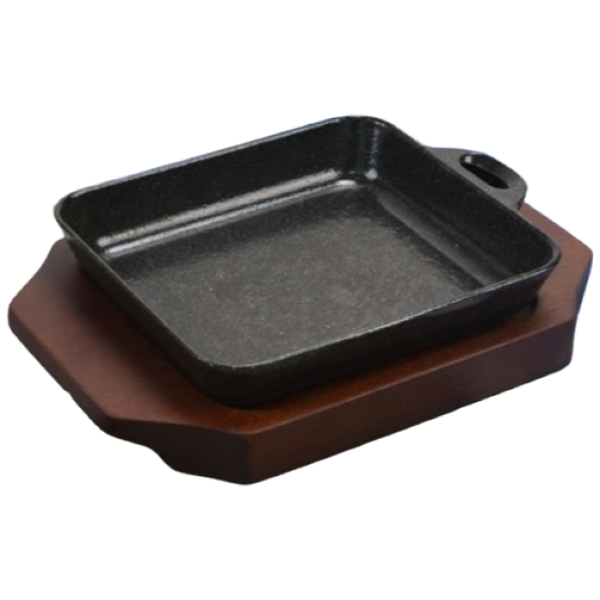 손사각스테이크 주물팬 무쇠팬 볶음팬 콘버터 철판, 1개 8,500원