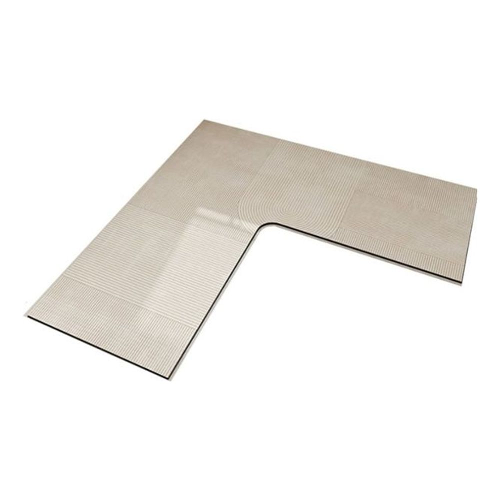 아이레노 규조토 코너 발매트 욕실 미끄럼 방지 빠른 건조 모서리형 욕실매트 인테리어 매트, 1개, 베이지 35,600원