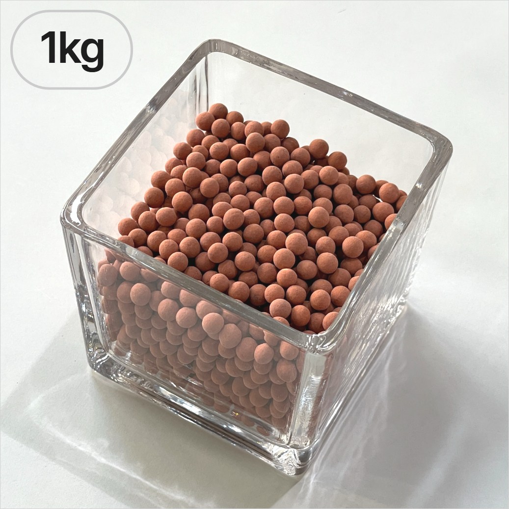쵸록101 컬러 하이드로볼 세라믹볼 수경재배 컬러스톤 소립 1kg, 1개, 브라운 9,000원