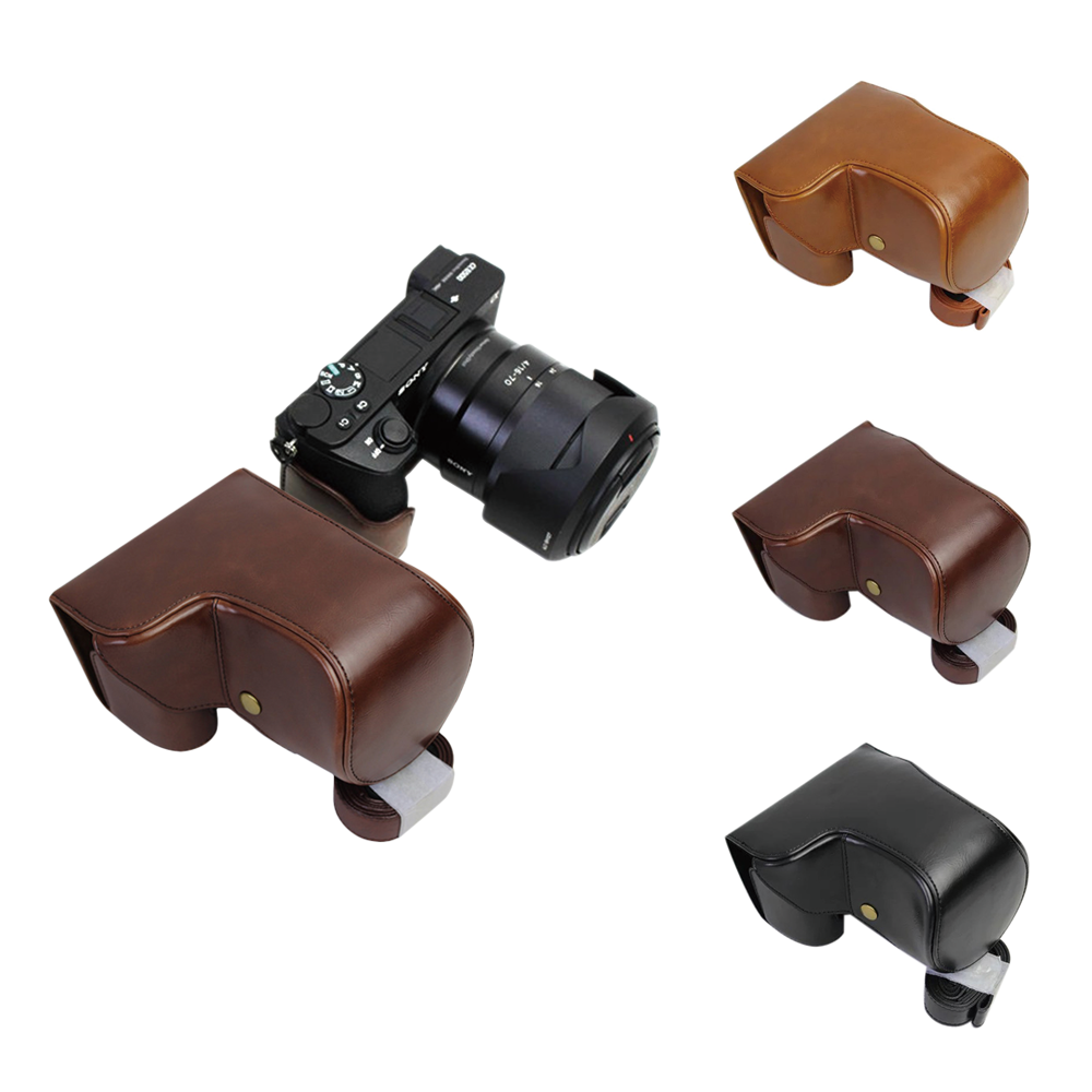 아이디스킨 소니 SONY A6500 PU가죽케이스 속사케이스, 1개, 소니 A6500 가죽케이스 브라운 11,900원