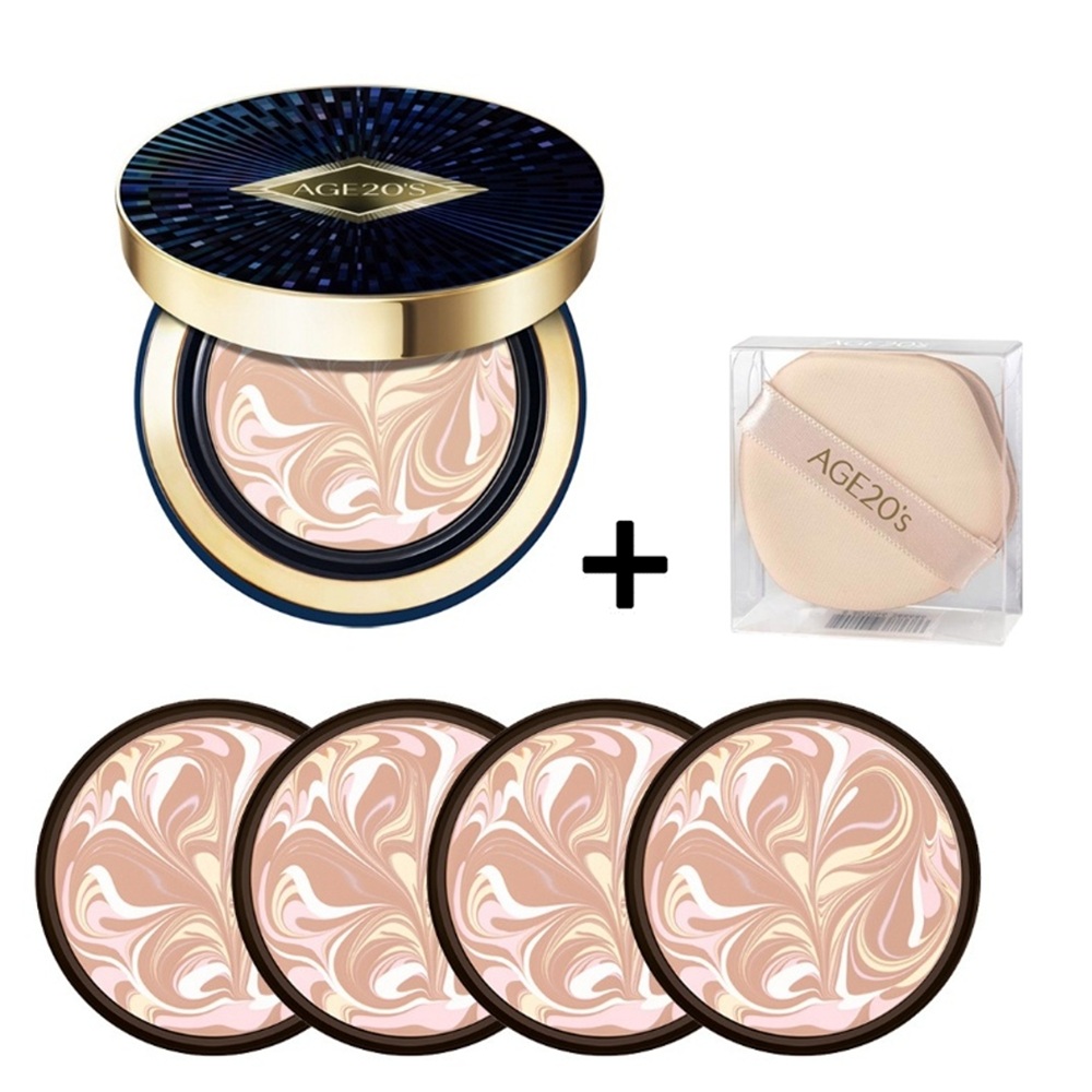 최신상 에이지투웨니스 AGE20s 팩트 앰플 에센스 럭스 골드+마스터퍼프 79,900원