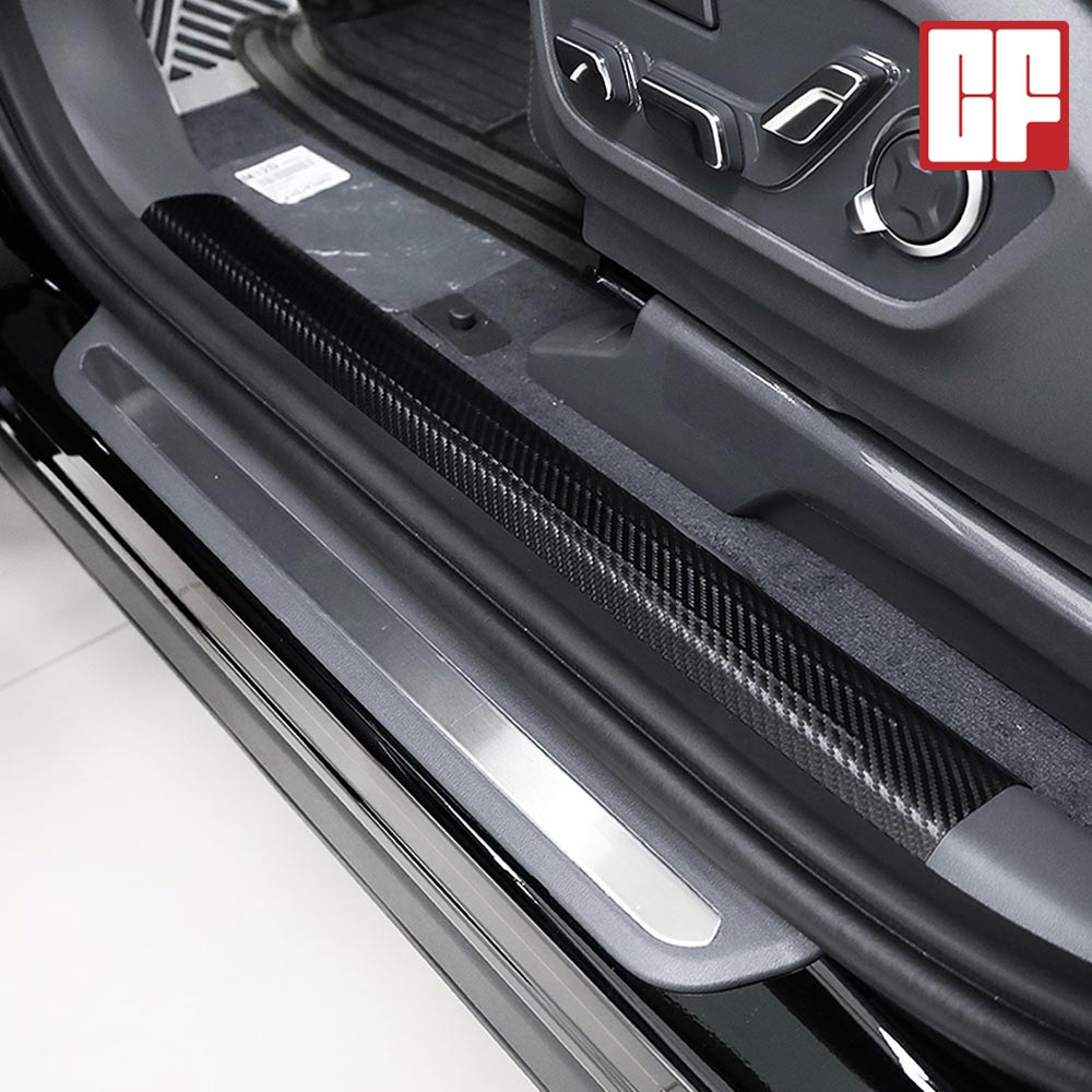 카프랜즈 호환 EV9 도어스텝커버 문콕 방지 튜닝 가드 차량용품, 카본 21,000원