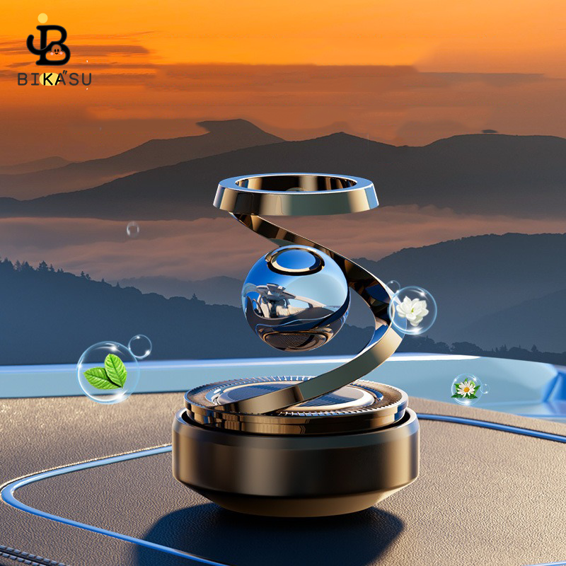 BIKASU 태양능 자동 회전 차량용 방향제 새차선물 고급 차량용디퓨저 차량장식품 15,990원