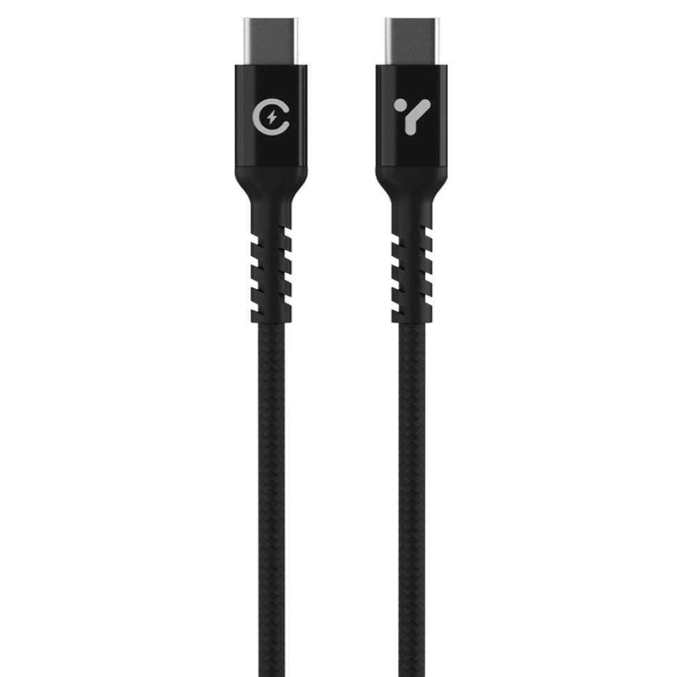 요이치 C타입-C타입 USB 2 PD 갤럭시 아이폰 초고속 케이블 100W, 블랙, 1개, 50cm 2,990원