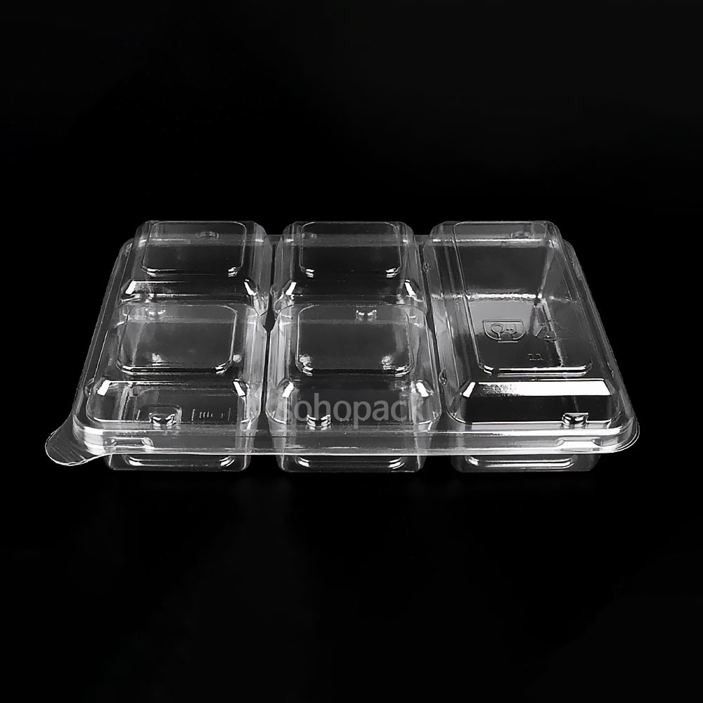 소호팩 AJ 직사각 5칸 반찬 용기 투명 105,100원