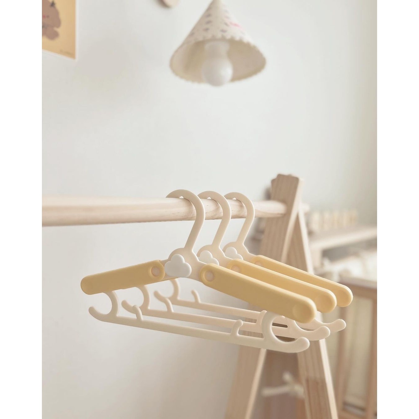 꾸미꼬미 길이조절 구름 아기옷걸이, 8개, 3세트, 옐로우 28,150원