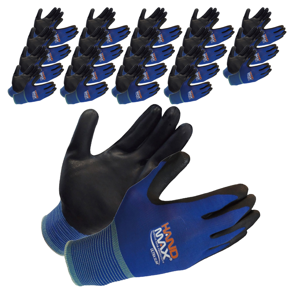 핸드맥스 NBR 폼 얇은 울트라슬림 코팅장갑 양손세트, 혼합색상, 20세트 37,500원