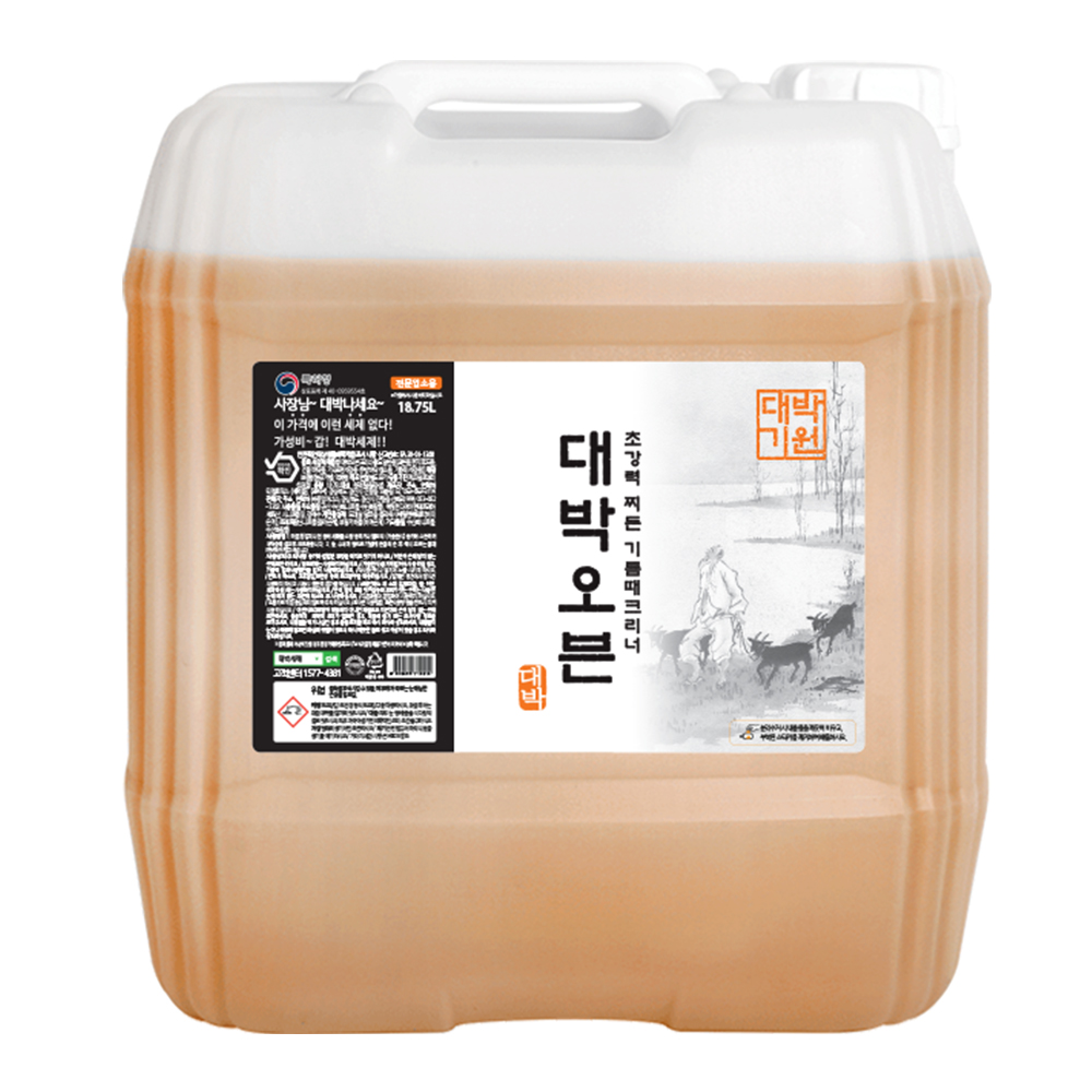 대박세제 대박오븐 기름때 클리너, 18.75L, 1개 27,570원