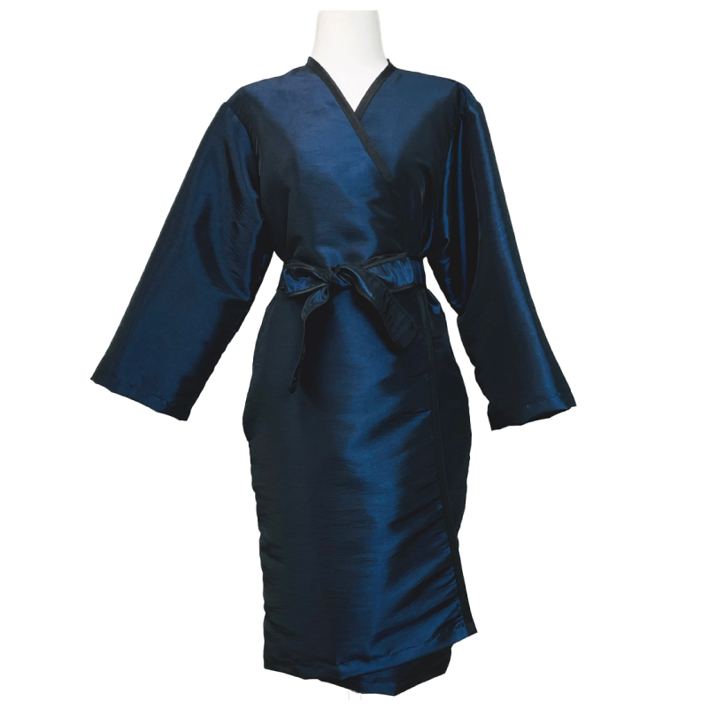 나올 미용실 고급 가운 네이비 피부관리실 미용관리 마사지샵 케어전용 고객가운, 1개, 남색 23,270원