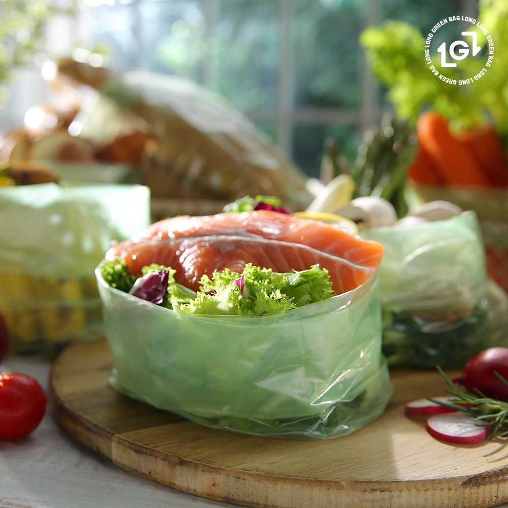[TV홈쇼핑정품] 롱롱그린백 싱싱하게 재료보관 위생비닐 봉투 롤팩 홈쇼핑, 2세트 48,800원