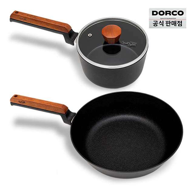 도루코 헤이즐 IH 팬2종세트[편수냄비18+궁중팬28] 78,500원
