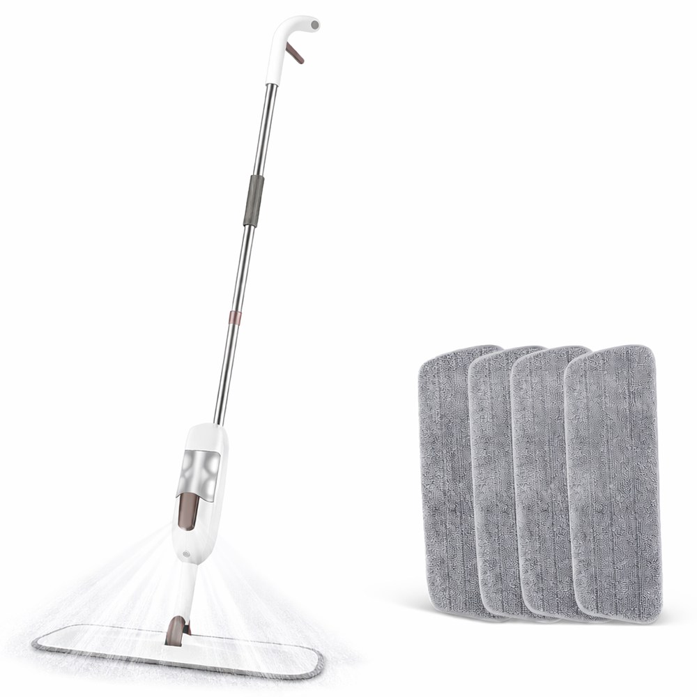 ABS 원터치 스프레이 900g 밀대걸레 스크래퍼 리필 패드 4개, 1세트 13,900원