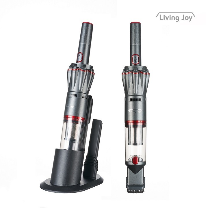 [리빙조이] H1 플러스 초경량 무선청소기 터보모터 핸디스틱 가정용 원룸 소형 차량용 진공해파필터 139,000원