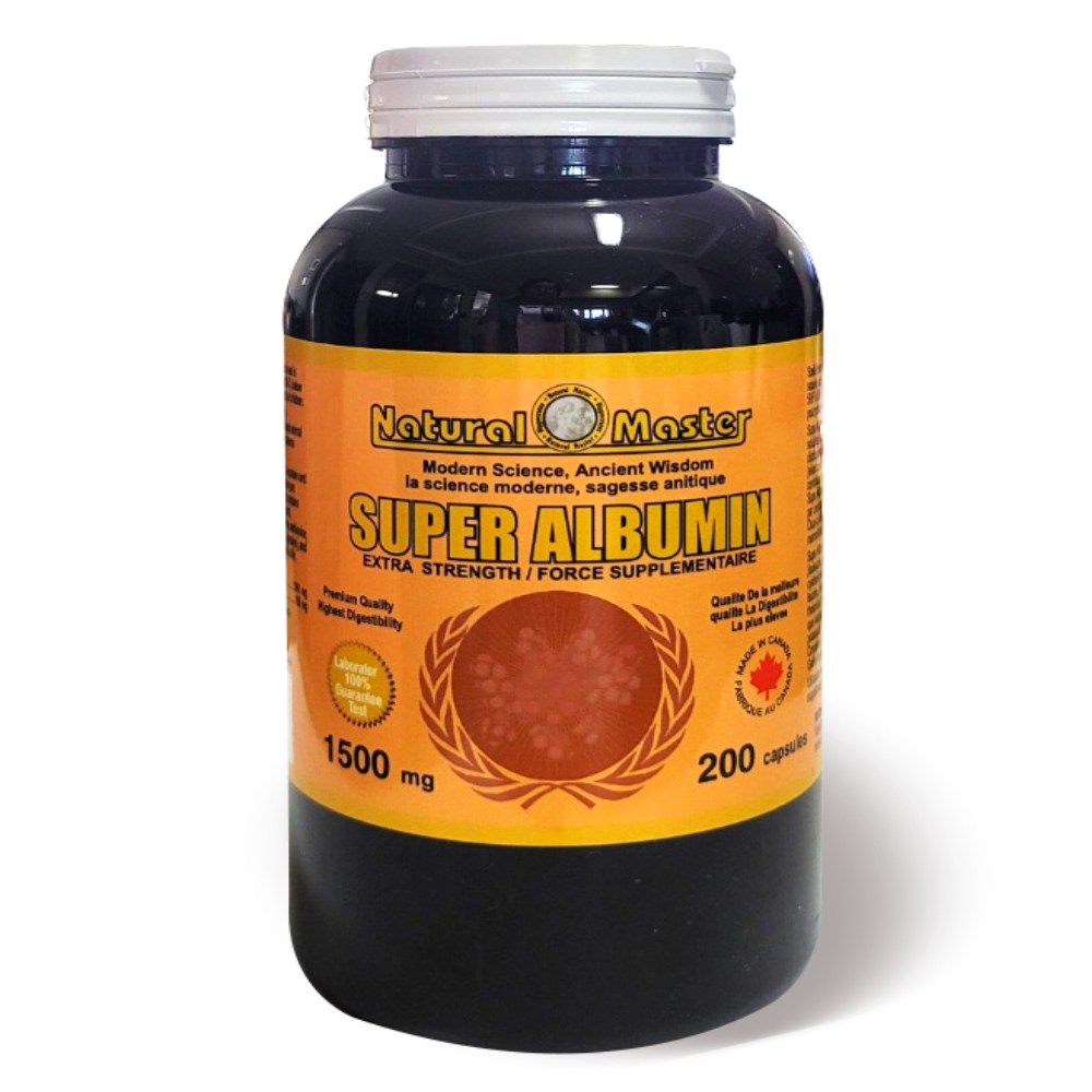 캐나다 네츄럴마스터 슈퍼 알부민 1500mg 200캡슐 먹는 Albumin natural master 240,000원
