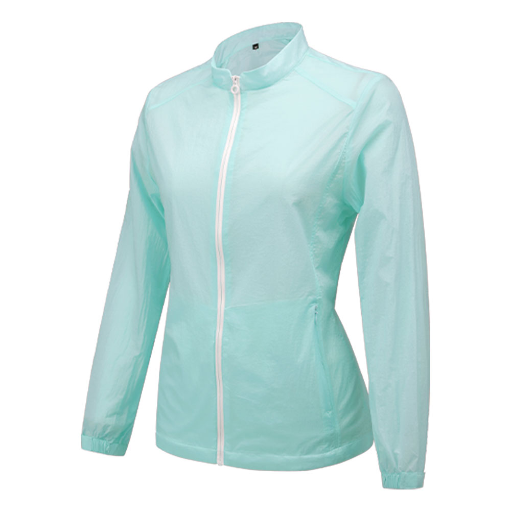 [센터폴] 여성 초경량 바람막이 집업 자켓_봄 가을 에어리쉬 골프 아웃도어 자외선 차단 경량 점퍼 29,870원