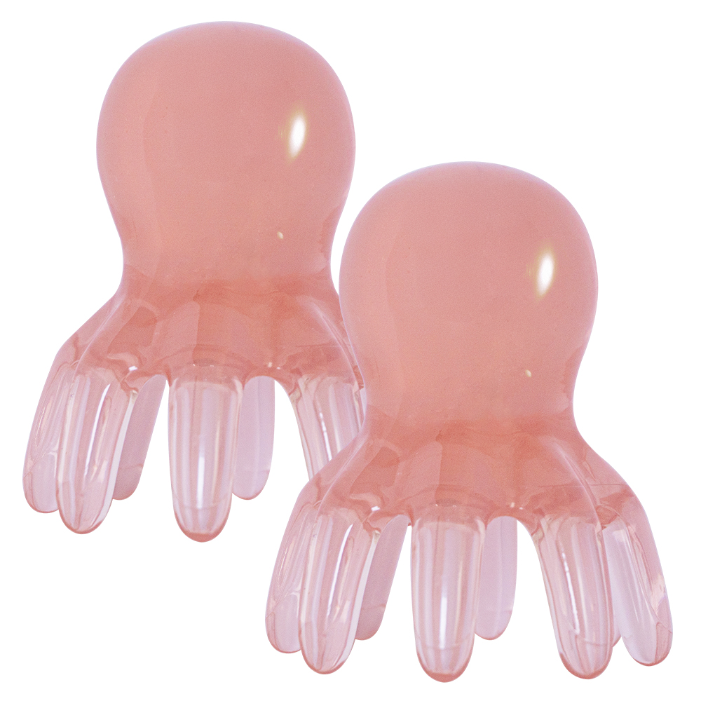 굿굿샵 문어 두피 괄사 마사지기, 2개, 핑크 6,290원