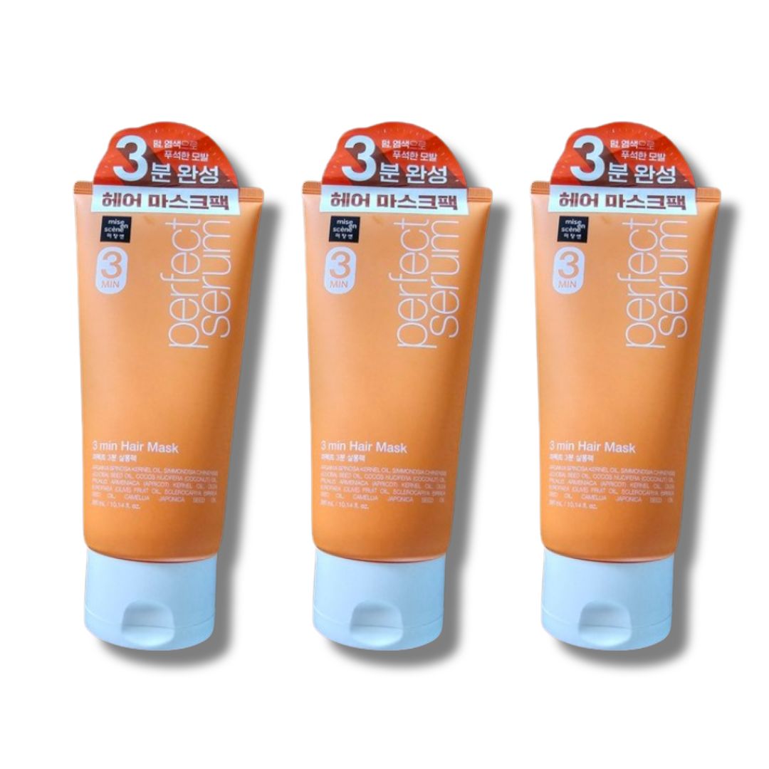 미쟝센 퍼펙트 3분 살롱팩 트리트먼트 세트구성 23,300원