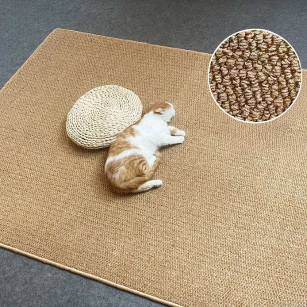 조이제이 고양이거실매트 고양이스크래쳐 카페트, 1개, 브라운 22,300원