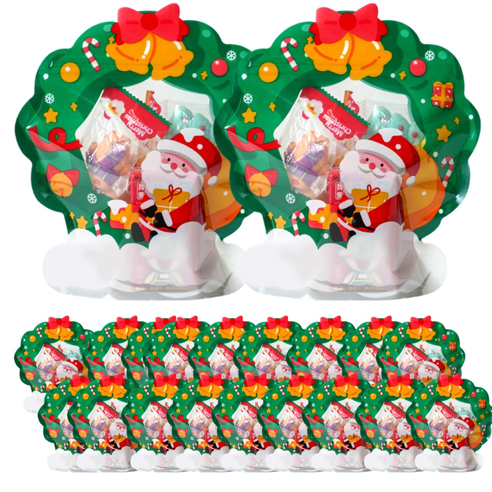 알파벳샵 구디백 선물 포장봉투, 20개, 산타리스 9,990원