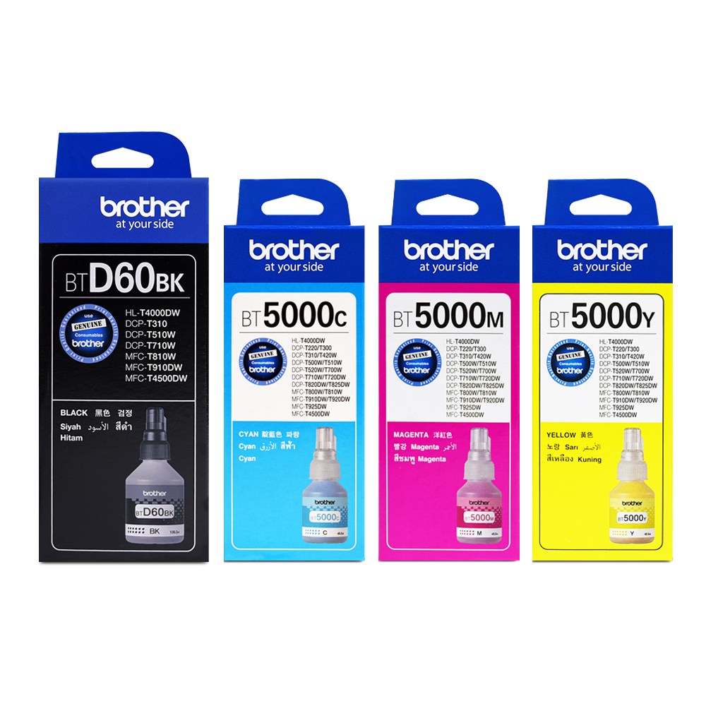 브라더 정품잉크 BTD60BK BT5000 세트 DCP-T720DW T220 T520W 46,800원