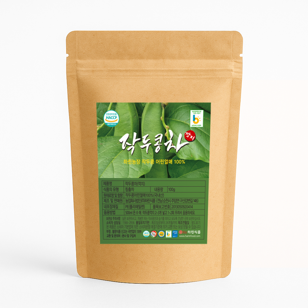 24년 작두콩차 볶은 깍지차 저온로스팅 구수한 맛 HACCP 하린식품 100g, 1개 67,500원