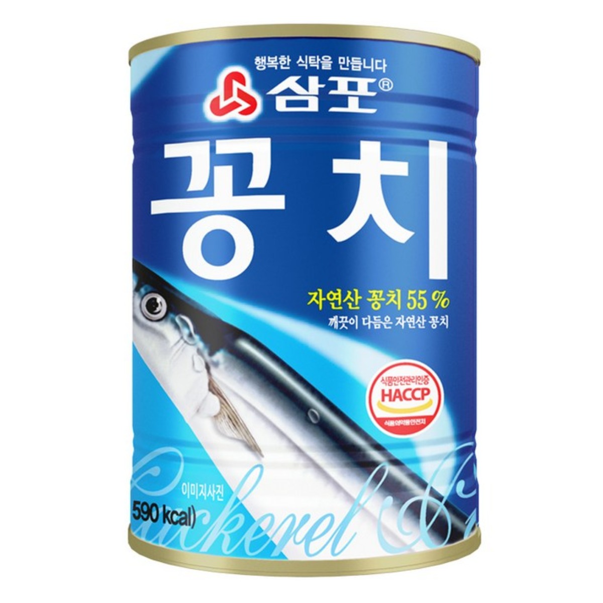 [물가안정] 삼포 꽁치 통조림(400g_박스), 9.6kg, 1박스 77,000원