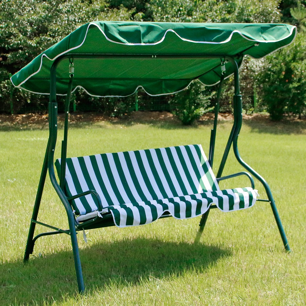 카시안 발리 줄무늬 그네의자 CN 흔들의자 정원 그네 그늘막 야외 카페 테라스 169,800원