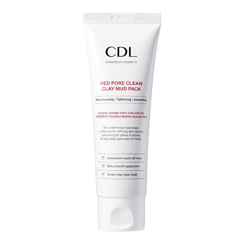 칸도럽 레드포어 클린 클레이 머드팩 워시오프 모공 필링 모공팩 피지 제거 80ml, 1개, 1개입 18,000원