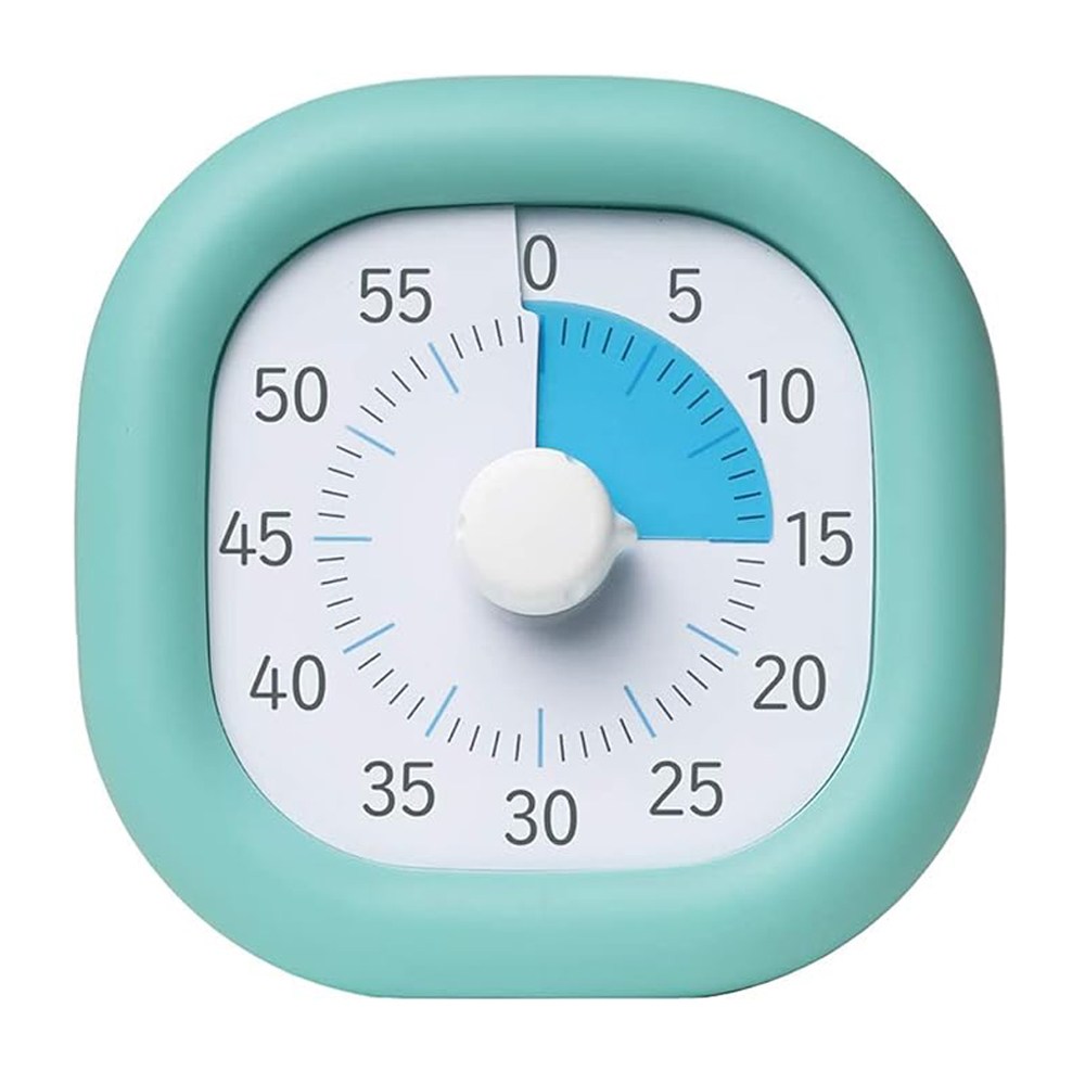 소닉 저소음 타임타이머 토키사포 LV-3062 구글타이머 스톱워치 포모도로 집중력향상 오피스 학생, 1개, 민트 19,800원