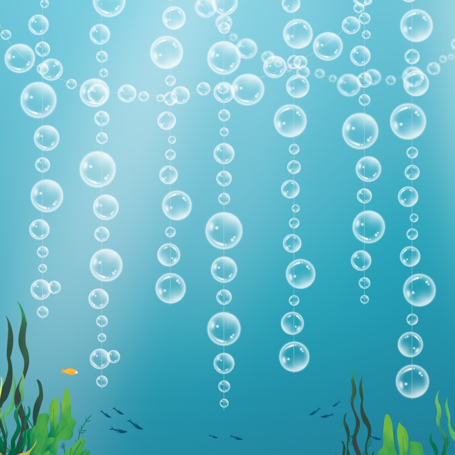 쏙쏙마켓 물방울 버블 가랜드 여름 환경구성 파티용품 11,500원