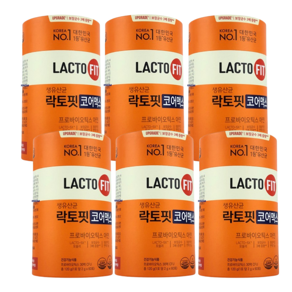 업그레이드 종근당건강 락토핏 생유산균 코어맥스 4통 유산균증식 유해균억제 배변활동원활 면역기능 세포 550259 147,620원