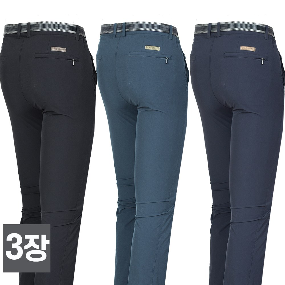 스타일필드 3세트 남성용 봄 여름시즌 시원한 쿨 바지 팬츠 일상복 아웃도어 하의 B108 39,800원