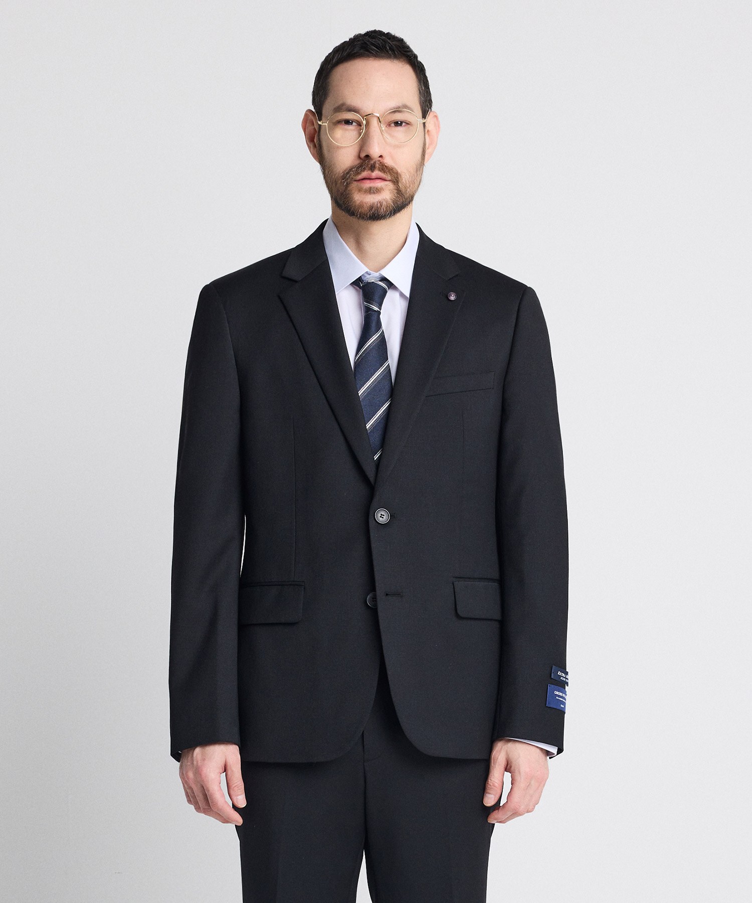 (10年 수트) 울혼방 사방스판 수트_블랙 (슬림핏)_SSJWZ11SET 269,000원