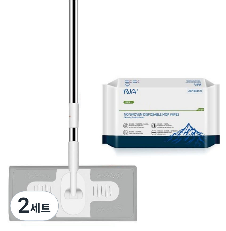 리빙온홈 먼지싹쓰리 클리너 + 일회용 정전기 청소포 세트 19,900원