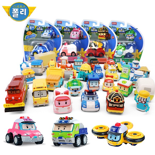 로보카폴리 다이캐스팅 완구 30종 / 자동차모드 장난감 / 플레이세트 호환 8,480원