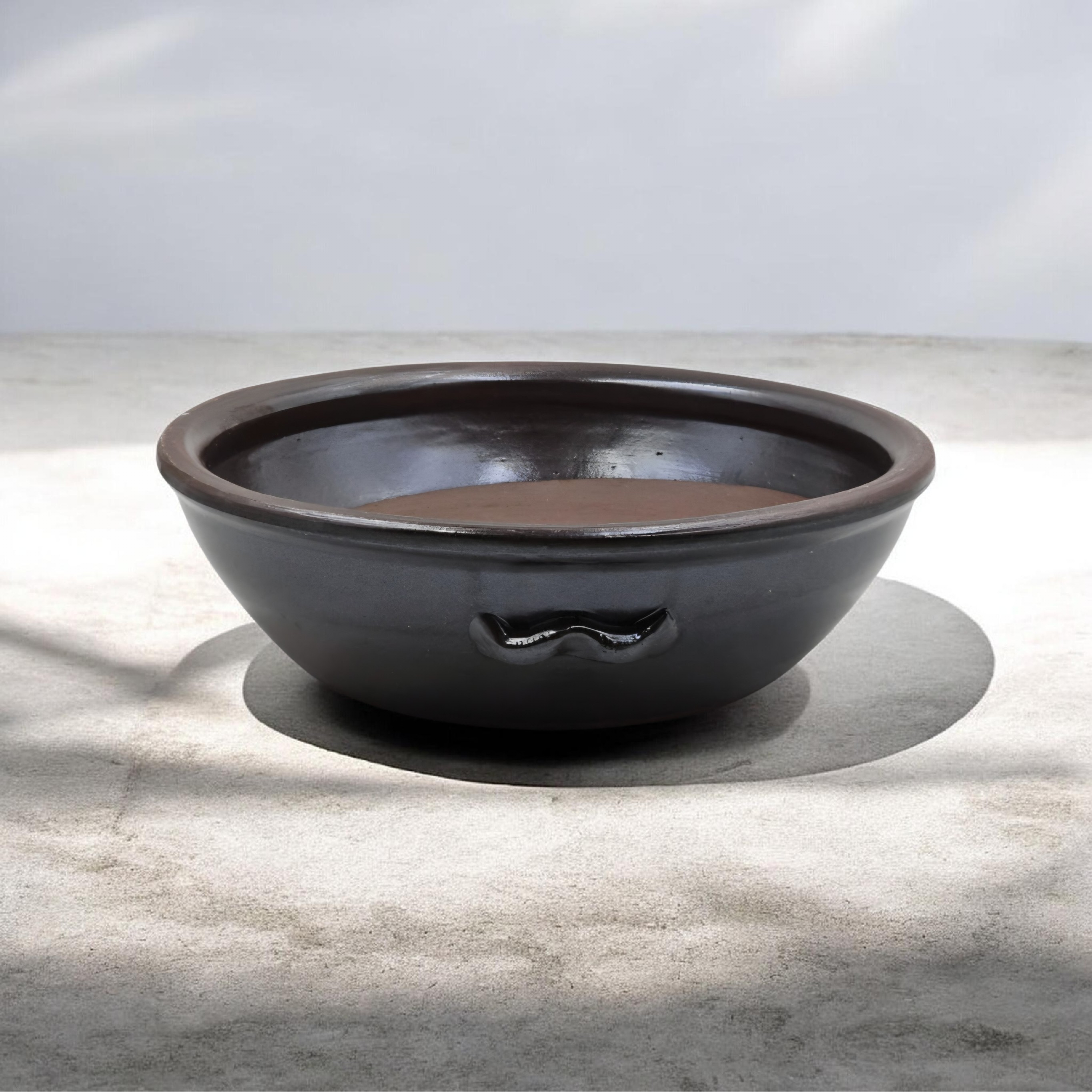 우암 국산 옹기 손잡이 야생화 다육 도자기화분, 1개 14,900원